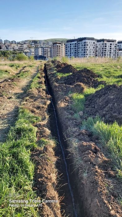 Servicii Miniexcavator / Buldoexcavator și basculă 3.5t BELIȘ