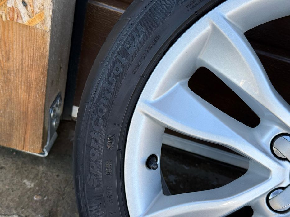 Jante originale Audi A3 cu anvelope 225/45/17