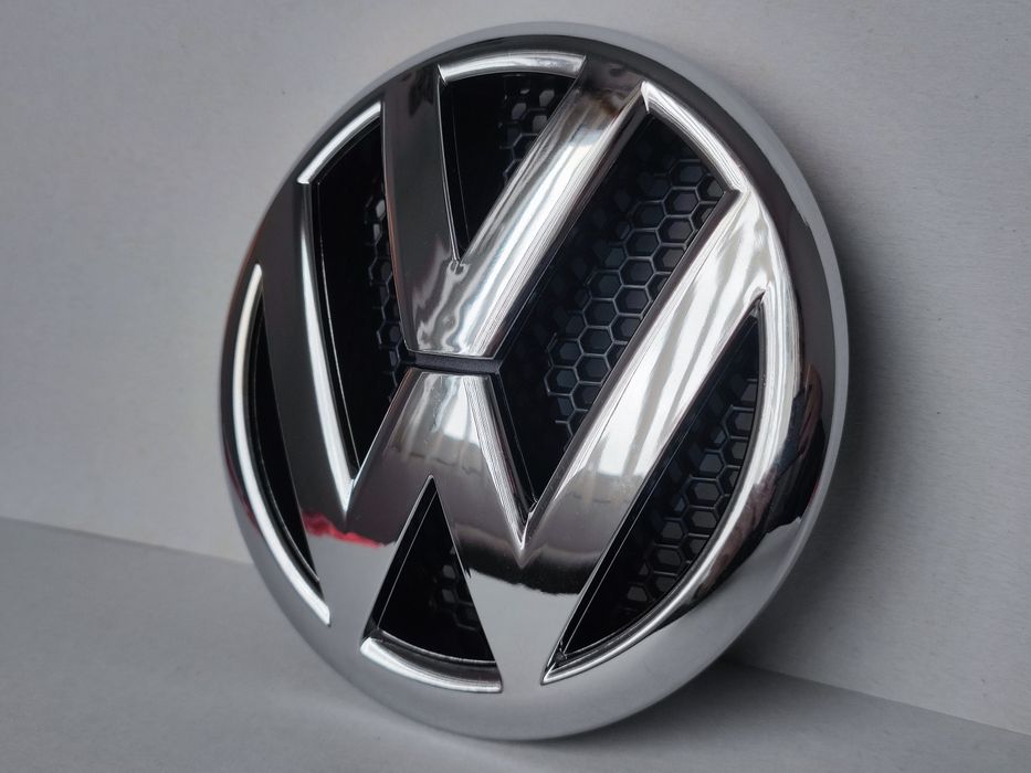 165мм Предна емблема VW T5 Транспортер 2010-2015г. Крафтер 7E0853601