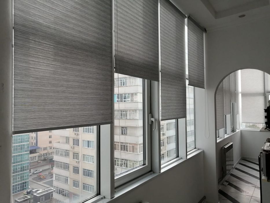 Жалюзи и ролл шторы Алматы