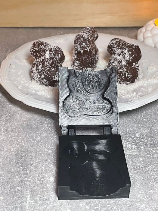 Forma de patiserie 3D Iepuras