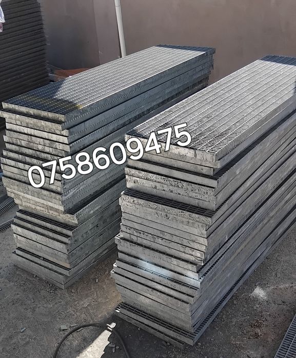 Trepte zincate 80x23