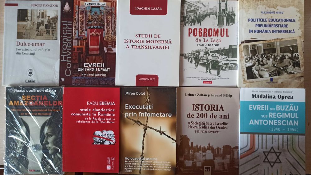 Carti despre istoria Romaniei (lichidare biblioteca)