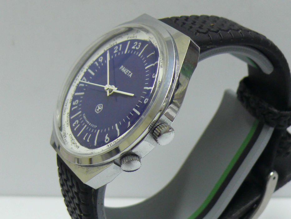 Съветски Ракета/RAKETA ПЕТЕРГОФ Мъжки ръчен часовник, работещ