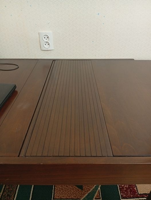 Стол деревянный обеденный, 120×80,