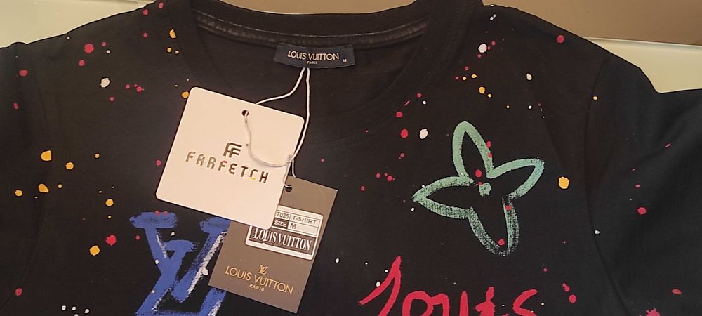 Tricou Louis Vuitton Paris LV premium bumbac