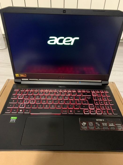 Laptop Gaming Acer Nitro , Ryzen 7 , RTX 3070