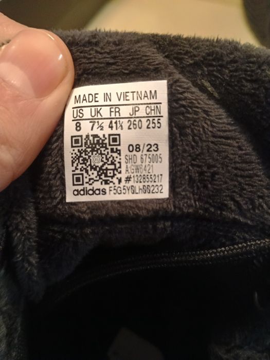 Adidas Hoops 3.0 Mid WTR мъжки зимни кецове 41 1/3