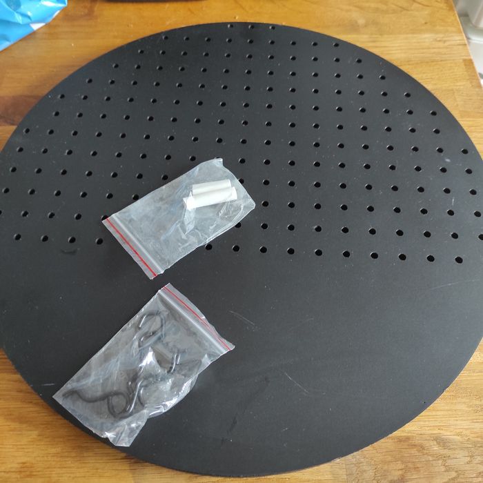 Panou cu cârlige și finisaj tabla cu creta inclusa 40cm