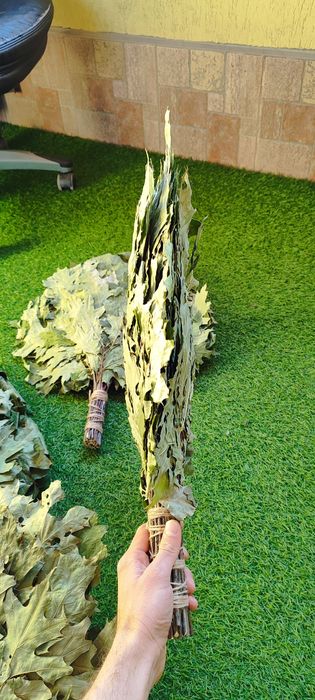 Дъбова метличка (веник) за сауна/баня