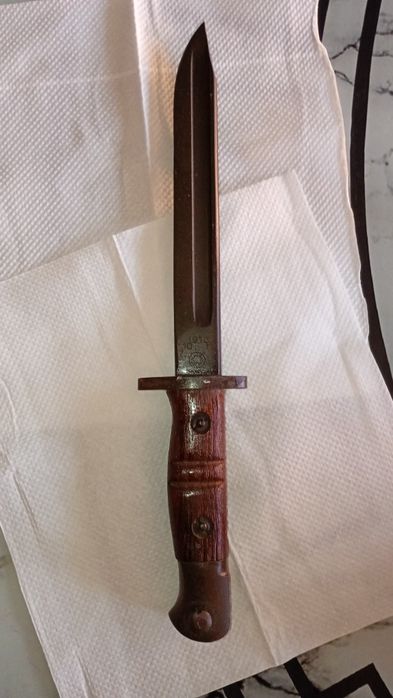 Baionetă de colecție: Remington Model 1913,  10/17  Autentică WWI