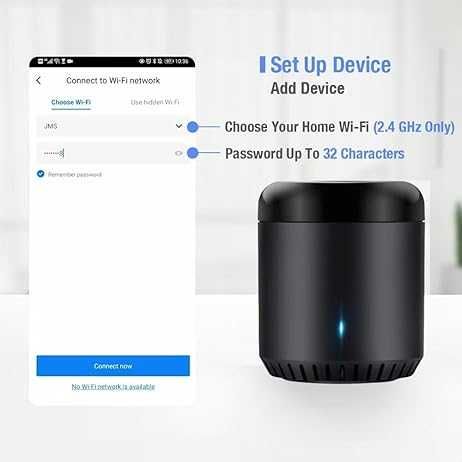WiFi Smart Home Hub, превръща телефон в универсално дистанционно