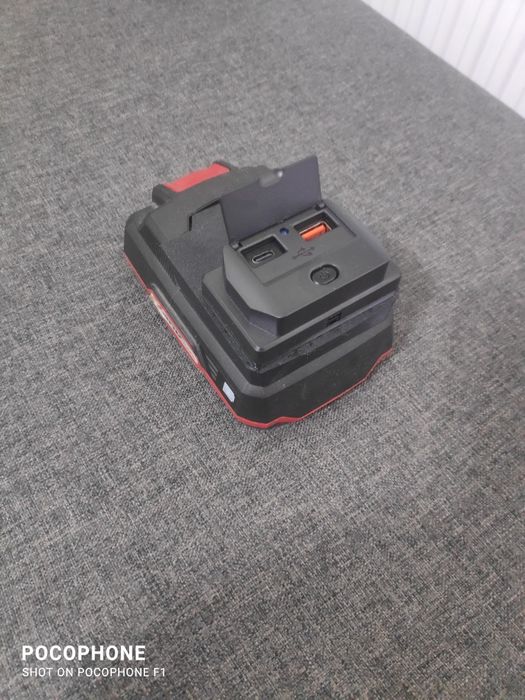 Adaptor 1 x USB + 1 x Tip C Quick Charge 3.0 pentru baterii Makita