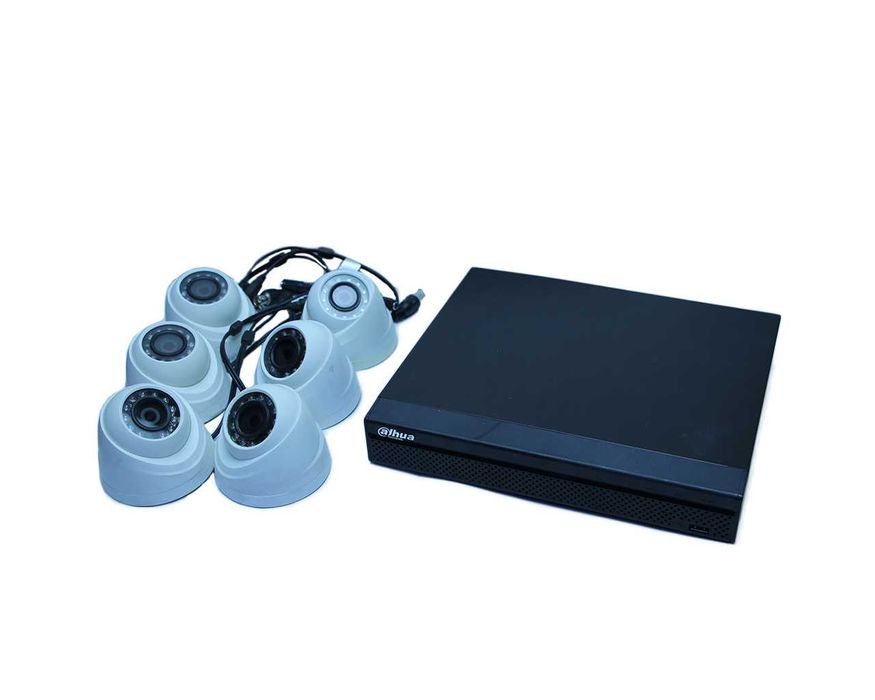 Видеорегистратор DVR DAHUA 8 каналов 1x VGA, 1x HDMI  6 камеры+ HDD500