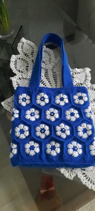 Сумка- шоппер ручная работа