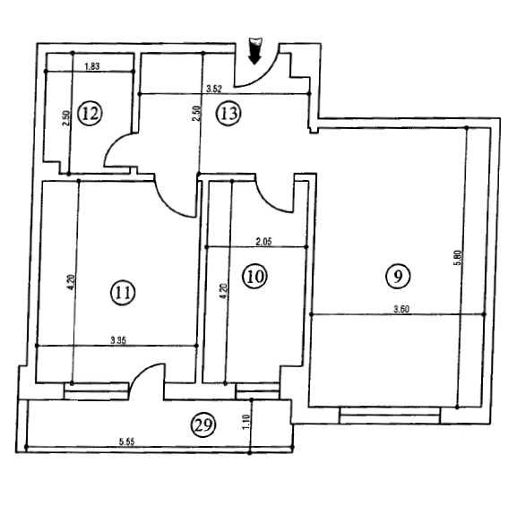 Apartament 2 camere 64mp totali + loc de parcare, Colentina