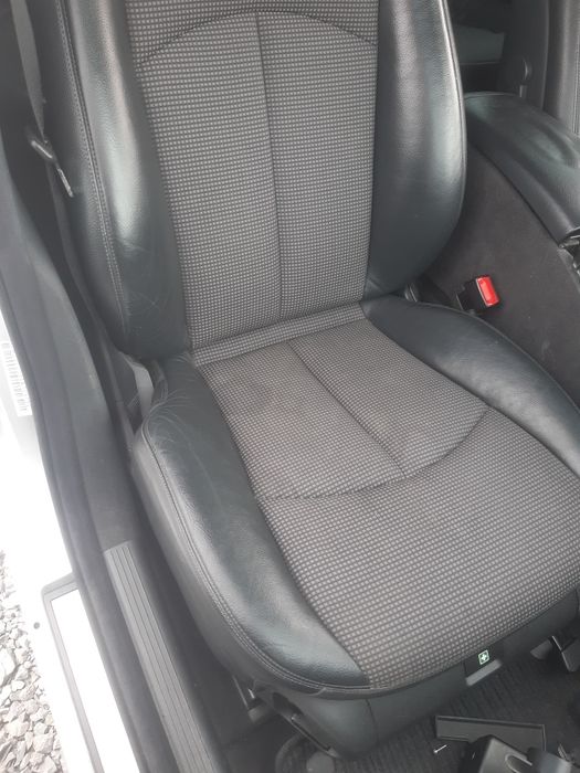 Полу кожен салон Мерцедес w211 комби