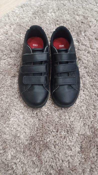 Обувки от естествена кожа Lacoste