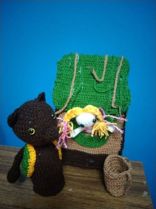 Кукольный театр пальчиковый сказка Маша и медведь