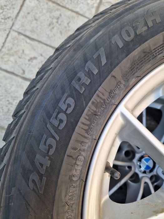 Jante BMW si cauciucuri de Iarna  KUMHO NOI