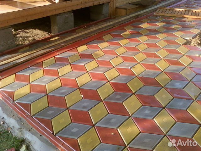 Укладка брусчатки