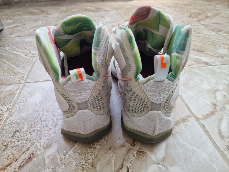 Sneakers Nike Lebron 13 (XIII) - Easter White, mărimea 43