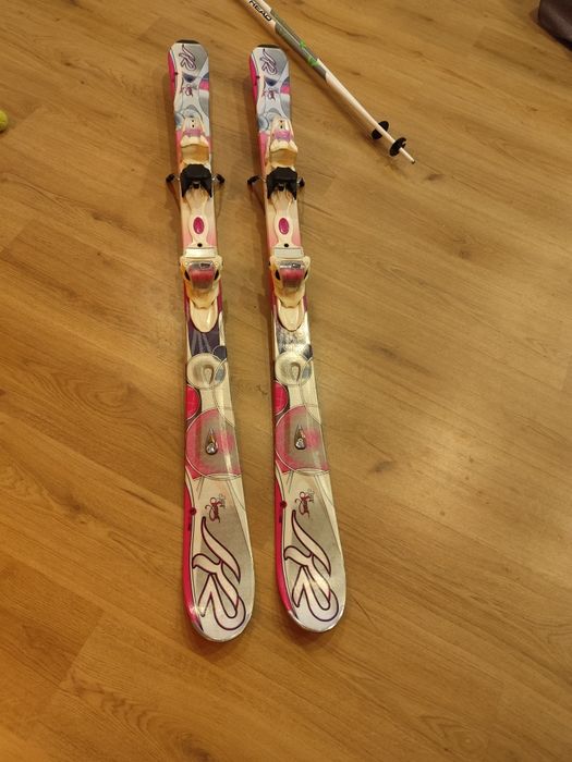 Ски, автомати и обувки 34/35 номер