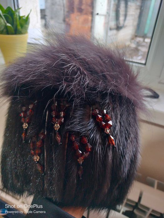 Продам норковую шапку