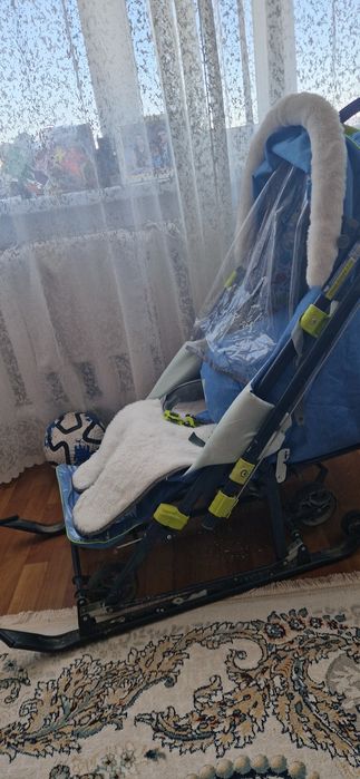 Зимние санки утеплённые