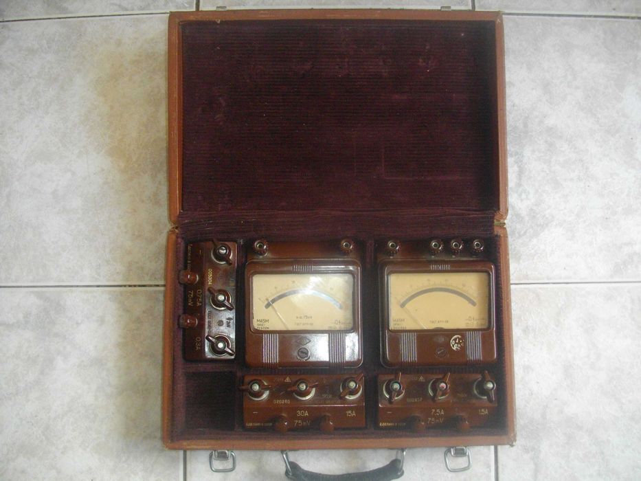 Руски СССР Нова Измервателна Станция 1959г- ЗИП-30А/ Ел.Поялник 1988г