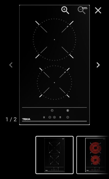 Двоен керамичен плот ТЕКА ТВС 32010