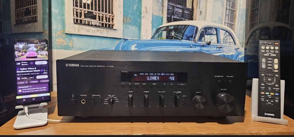 Yamaha RS 700 amplificator statie amplituner receiver rețea sunet