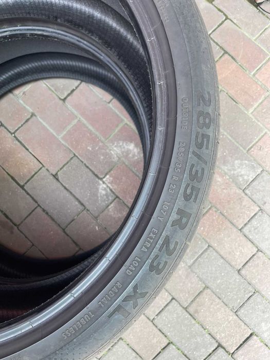 Doua anvelope vara 285/35 R23 CONTINENTAL SPORTCONTACT