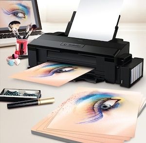 Imprimanta EPSON DTF 43 cm latime  cap special care  nu infunda alb