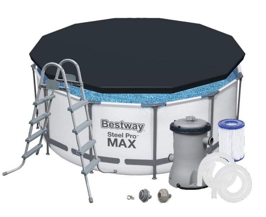Каркасный бассейн INTEX BESTWAY 366×122 стойка бассейн stoyka basseyn