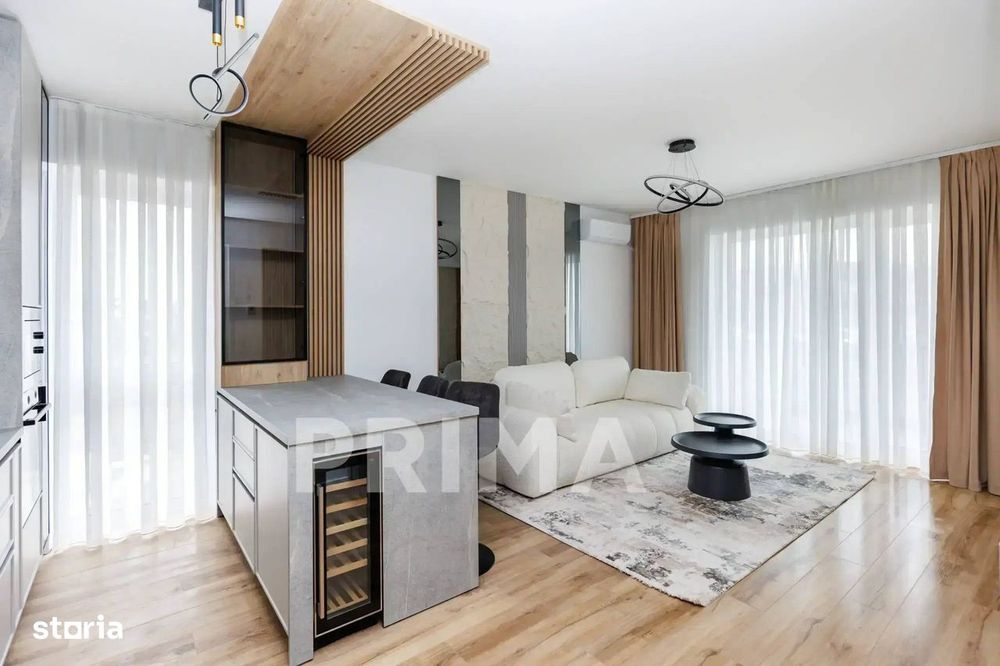 Apartament 3 camere finisat, nou, in Nufarul, Prima Green.