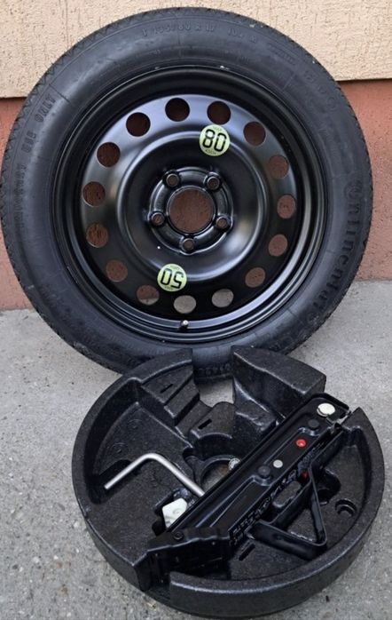 Kit  roata de rezerva r17 5x112  noua bmw seria 1,3,5