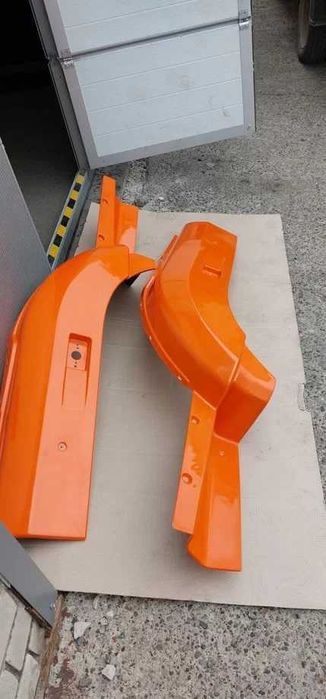 Панель передней части переднего крыла левая на КамАЗ (Рест.)