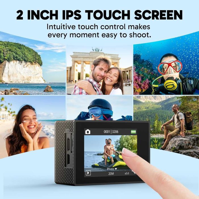 Cameră Sport AKASO EK7000 PRO 4K, 250 RON