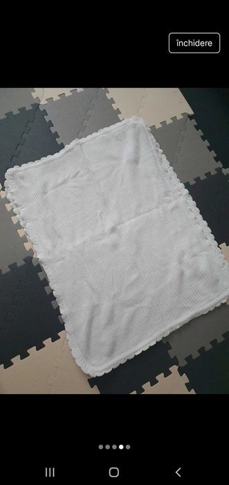 Patura bebe Ikea gulsparv 70x90cm