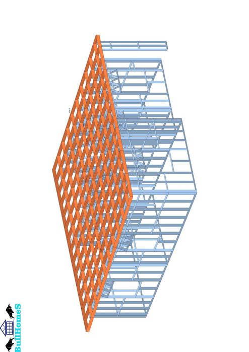 Къща, Сглобяеми къщи, Преместваеми, Модулни, Жилищни - 68,52м²