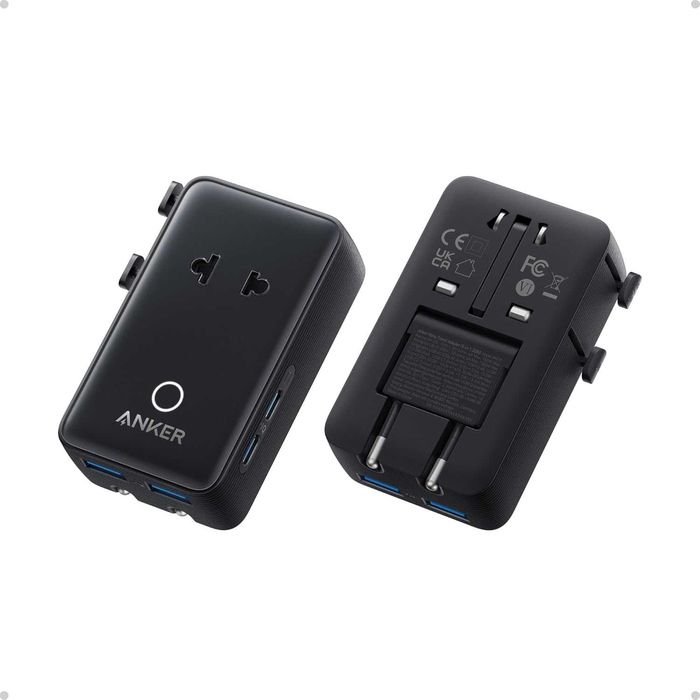 Anker Nano Travel Adapter Worldwide, Универсален Travel Adapter