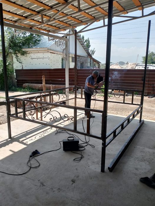 Беседка разборная металлическая