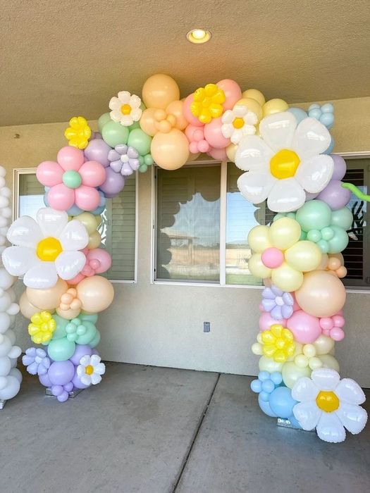 Оформление под люлой праздник