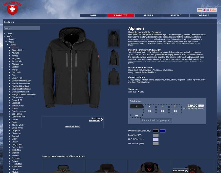 Jacheta Wellensteyn - SoftShell Alpinieri