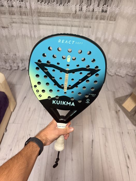 Racheta  Padel Kuikma PR React Soft Hybrid, stare foarte bună
