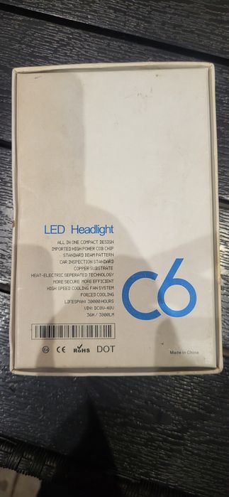 LED Headlight H7 48W 6000K – Set faruri auto, ca noi!