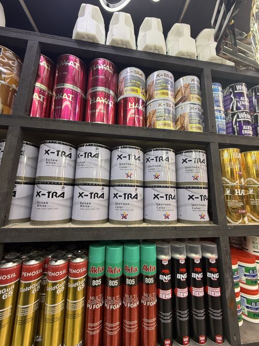 Sifatli kraska emulsiya va boshqa qurilish kosmetik maxsulotlari optom