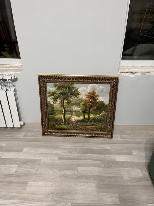 Картина в раме б/у