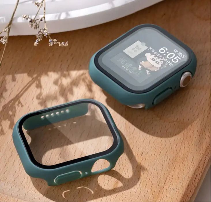 Husa Top Case Carcasa Margine Plastic Ceas Apple Watch Iphone